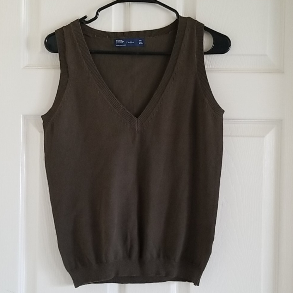 Zara Moss green sweater